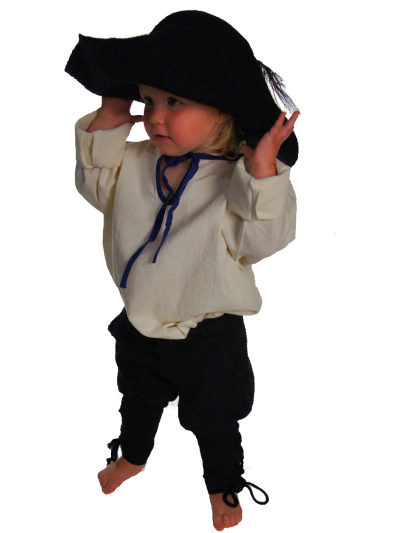 Mittelalterliche Kinderhose mit Beinschnürung "Jecklein"